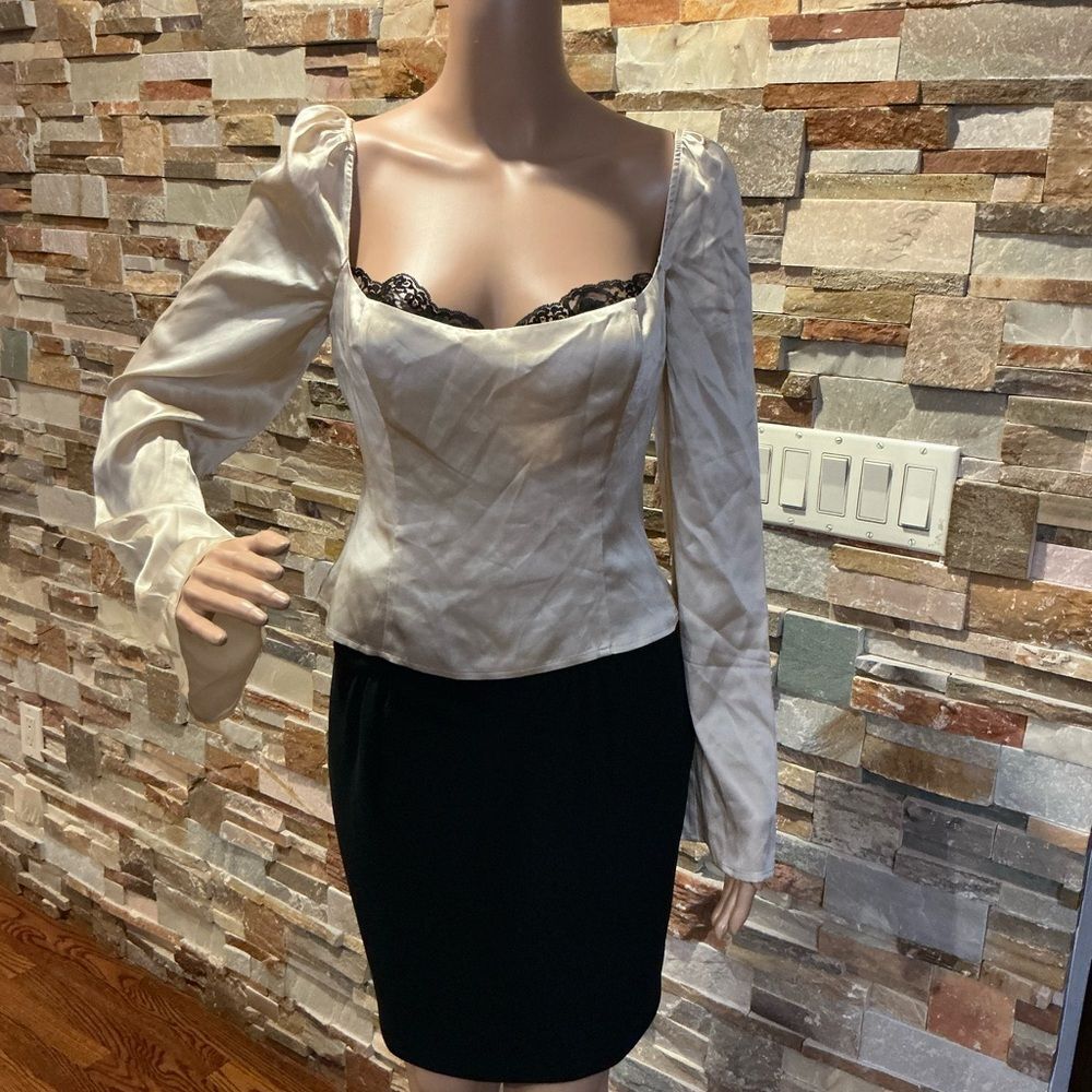 Reformation Silk Blouse